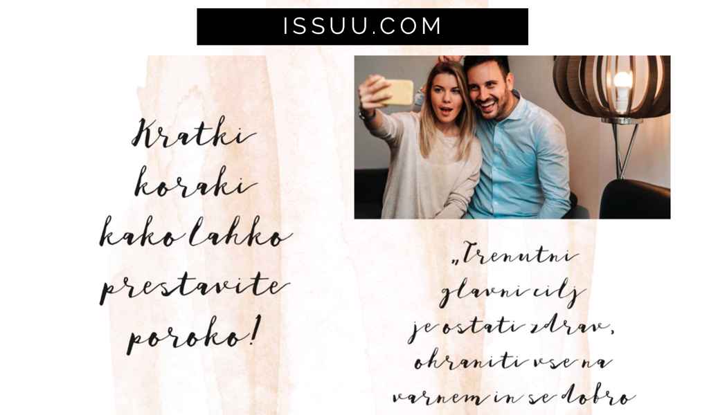 Načrtovanje poroke oziroma kako prestaviti poroko