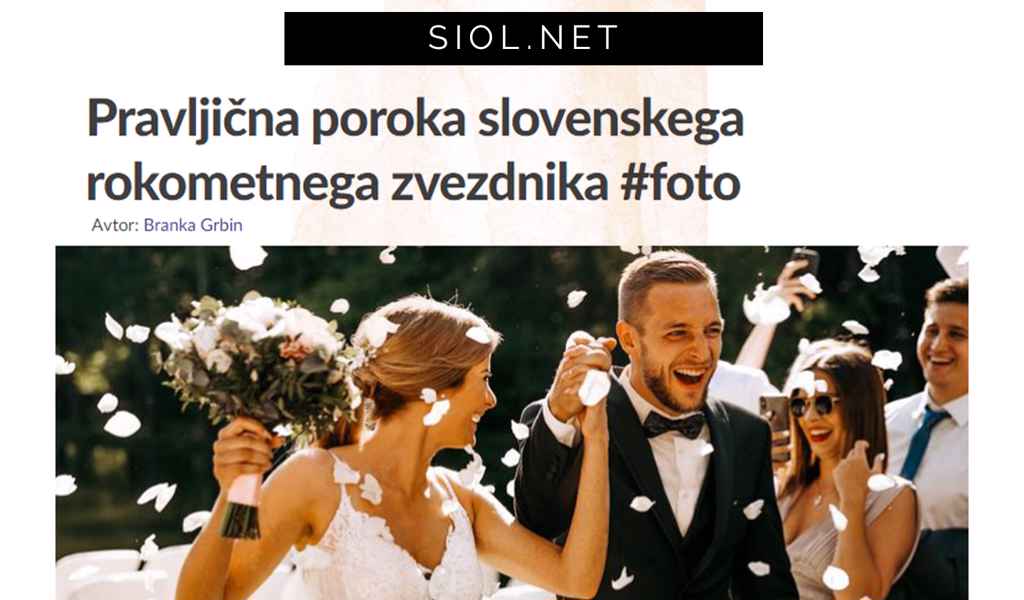 Gašper Marguč se je poročil