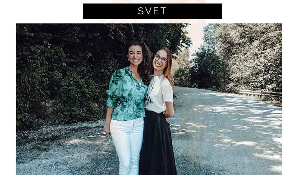 Organizatorka porok Petra Starbek in novinarka Barbara